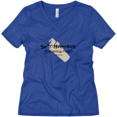 Ladies Relaxed Fit V-Neck Tee
