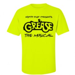 Unisex Ultra Cotton Safety Neon Crewneck Tee