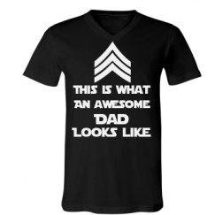 Unisex V-Neck Jersey Tee