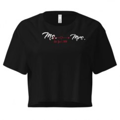 Ladies Festival Cali Crop Top Tee