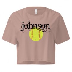 Ladies Festival Cali Crop Top Tee