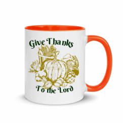 11oz Ceramic Mug with Color Inside