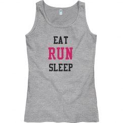 Eat Sleep Run Tank 