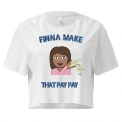 Ladies Festival Cali Crop Top Tee