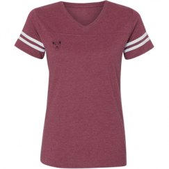 Ladies Relaxed Fit Vintage Sports Tee