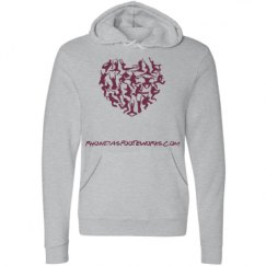 Unisex Fleece Pullover Midweight Hoodie