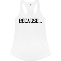 Ladies Slim Fit Racerback Tank Top