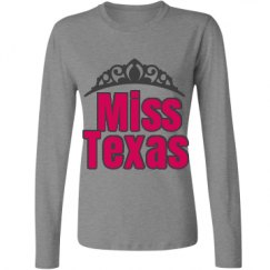 Ladies Relaxed Fit Basic Long Sleeve Tee