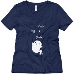 Ladies Relaxed Fit V-Neck Tee