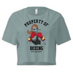 Ladies Festival Cali Crop Top Tee