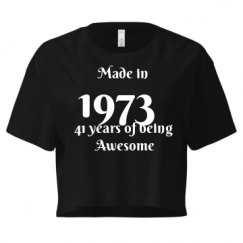 Ladies Festival Cali Crop Top Tee