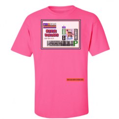 Unisex Ultra Cotton Safety Neon Crewneck Tee