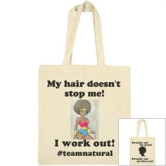 Natural Hair Gym Bag 2