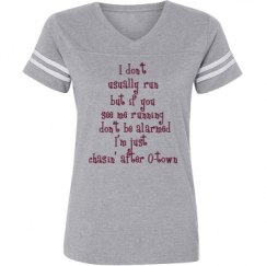 Ladies Relaxed Fit Vintage Sports Tee