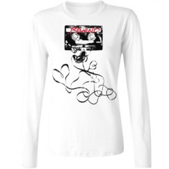 Ladies Relaxed Fit Basic Long Sleeve Tee