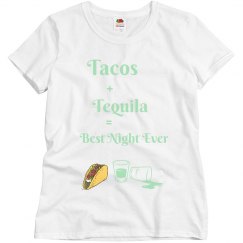 Tacos and tequila shirt