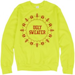 Unisex Neon Crewneck Sweatshirt