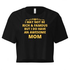 Ladies Festival Cali Crop Top Tee