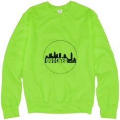 Unisex Neon Crewneck Sweatshirt