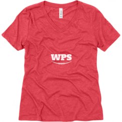 Ladies Relaxed Fit Super Soft Triblend V-Neck Tee