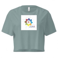 Ladies Festival Cali Crop Top Tee