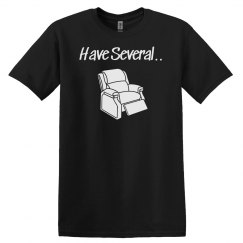 Have Several Seats Tee, Black