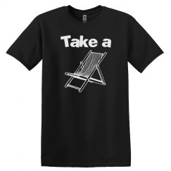 Take a Seat Tee, Black