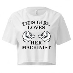 Ladies Festival Cali Crop Top Tee