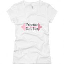 Ladies Slim Fit Basic Promo Jersey Tee