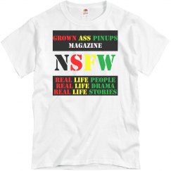 Grown Ass Pinups Magazine T-Shirt