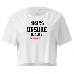 Ladies Festival Cali Crop Top Tee