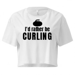 Ladies Festival Cali Crop Top Tee