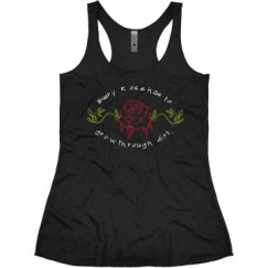 Ladies Slim Fit Super Soft Racerback Triblend Tank