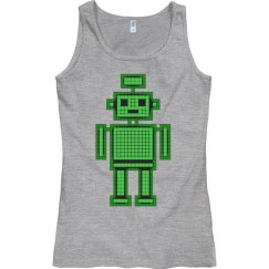 8Bit Bot Tank Top