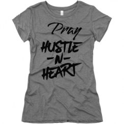 Ladies Slim Fit Super Soft Triblend Tee