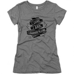 Ladies Slim Fit Super Soft Triblend Tee