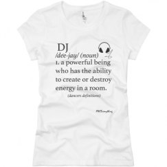 Ladies Slim Fit Basic Promo Jersey Tee