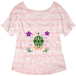 Ladies Flowy Slouchy Tee