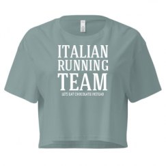 Ladies Festival Cali Crop Top Tee