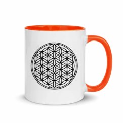 11oz Ceramic Mug with Color Inside