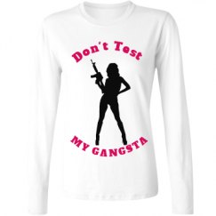 Ladies Relaxed Fit Basic Long Sleeve Tee