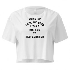 Ladies Festival Cali Crop Top Tee