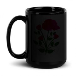 15oz Black Glossy Mug