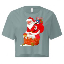 Ladies Festival Cali Crop Top Tee