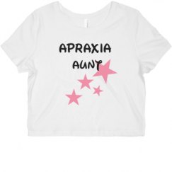 Ladies Slim Fit Crop Top Tee