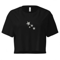 Ladies Festival Cali Crop Top Tee
