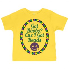 Boobs Mardi Gras Toddler