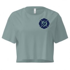 Ladies Festival Cali Crop Top Tee