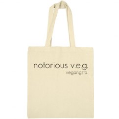 notorious... canvas bag