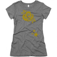 Ladies Slim Fit Super Soft Triblend Tee